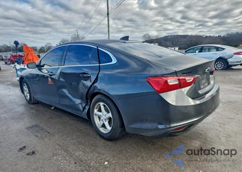 2017 Chevrolet Malibu Ls from USA, damaged, VIN 1G1ZB5ST4HF221303